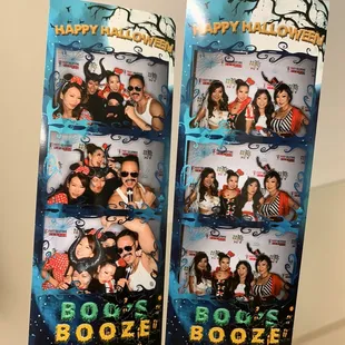 Photobooth photo strips