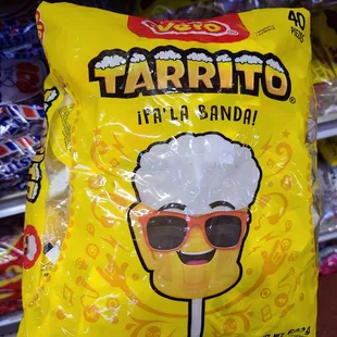 a bag of tortillo
