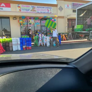 Piñatas come directly from Tijuana