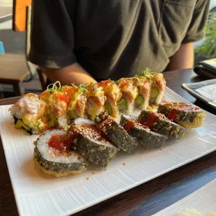sushi, food, sushi and sashimi, sashimi