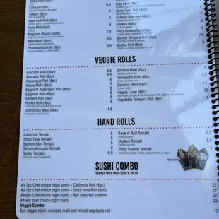All day menu