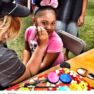 the kids LOVED the face painting thank you again!!