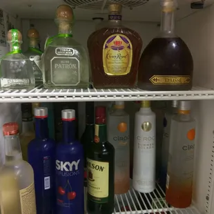 Alot cold bottels all the time