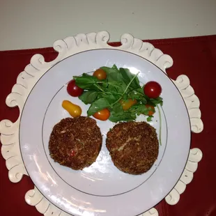 Pecan crusted Crab Cakes