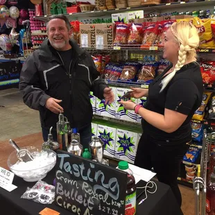 Another shot of a great successful liquor sampling event