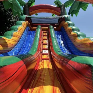 17' dual lane tropic thunder waterslide