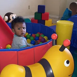 Confetti Playground. Fits Perfectly in large size living room!