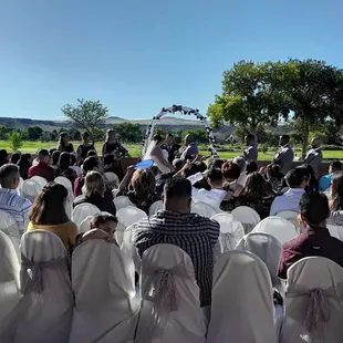 We do the ceremony too!