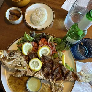 Fried Red Snapper. So good!