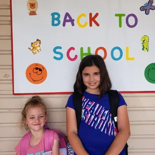 Finally back to school! We missed our teachers