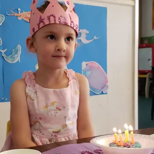 We didn't really want to wait to dig in if you could not tell by the look on her face