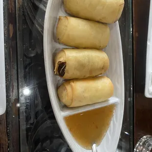 Crispy spring rolls