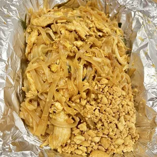 Chicken pad Thai