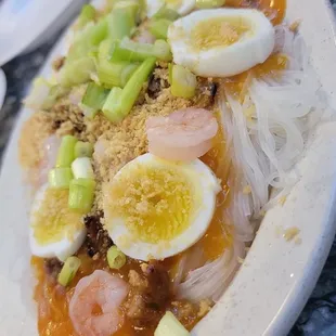 Special palabok noodles