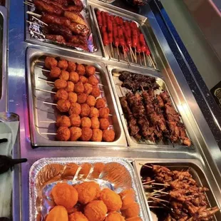 Street Food (Fishball, Lobster Ball, Isaw, Kwek Kwek, Hotdog, Banana Q, Chicken Feet