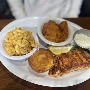 a plate of food on a table