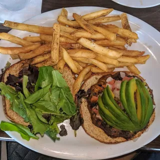 Paschals Black Bean Burger