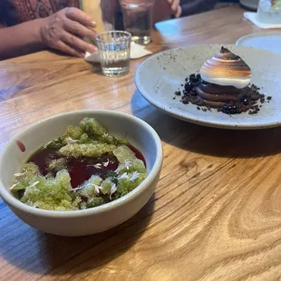 Coconut Shiso Panna Cotta