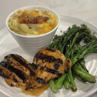 grilled fish, food