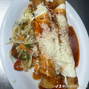 Tacos de pollo