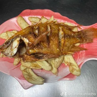 Pescado frito