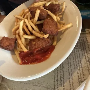 Nuggets and fries