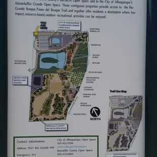 Sign at entrance to trail.