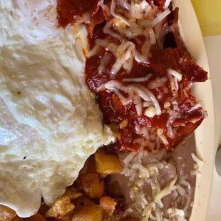 Chilaquiles rojos
