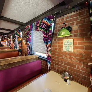 Inside cute Mexican theme decor