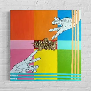 Acrylic painting by Denae Smith