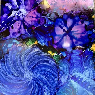 Alcohol Ink by Marylee Wright