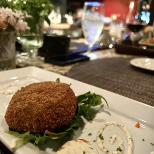 Lobster and Crab Cake. 5/5, just wish there was more! March 2024.