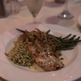 Grilled Atlantic Salmon