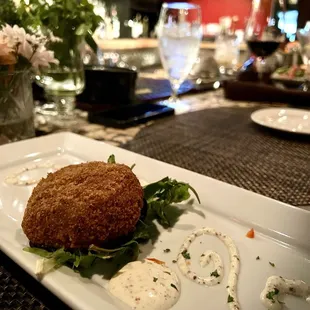 Lobster and Crab Cake. 5/5 Just wish there was more! March 2024.