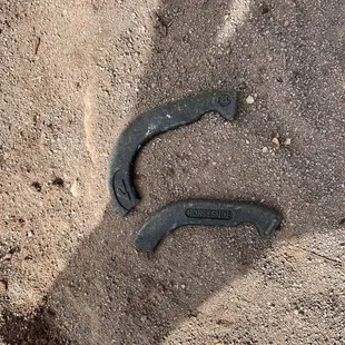 Lol never seen this before! Hit top of post and split it in half...