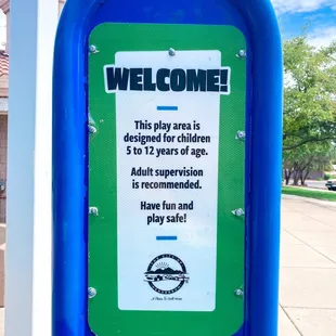 Play area designed for 5-12 year-olds