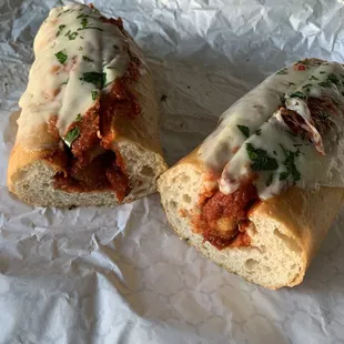 Chicken Parmesan Sub