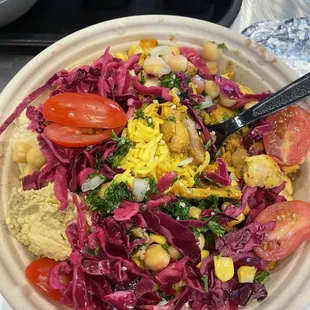 Chicken Shwarma Bowl