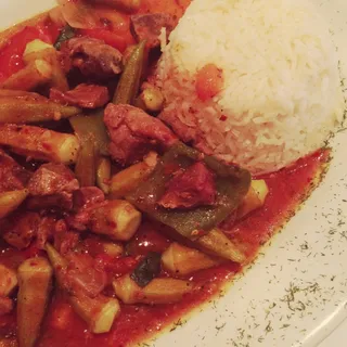 Okra Stew with Lamb