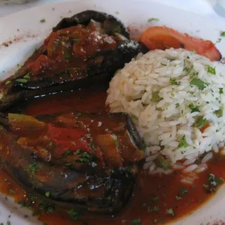 Karniyarik (stuffed Eggplant)