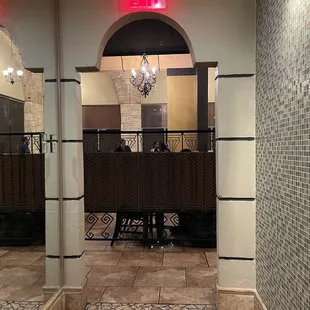 a view of the dining room