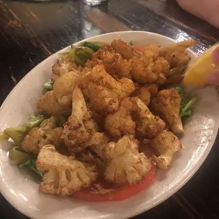 Fried Cauliflower Florets