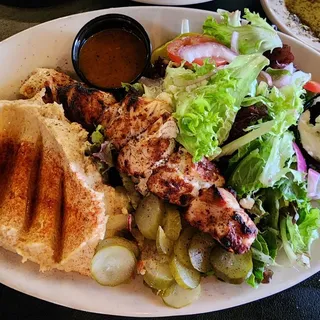 Chicken Sheesh Tawook Plate