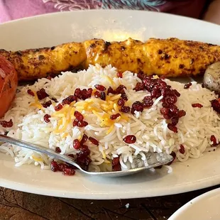 Chicken Kabob Plate