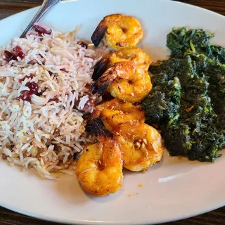 Shrimp Seafood Plate