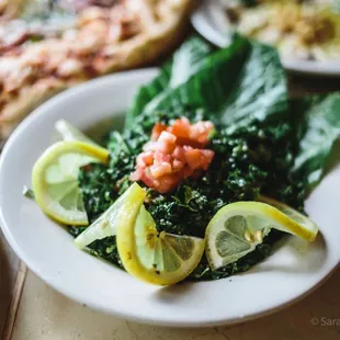 a variety of food items