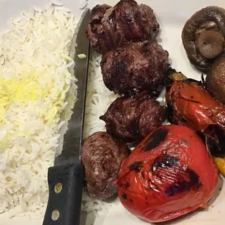 Beef Tenderloin Shish Kabob