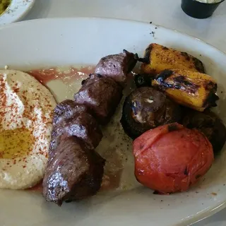 Lamb Kabob Plate