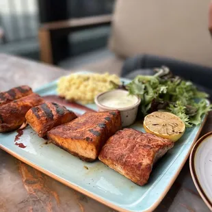 Grilled Salmon Plate