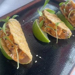 Crispy Tuna Tacos